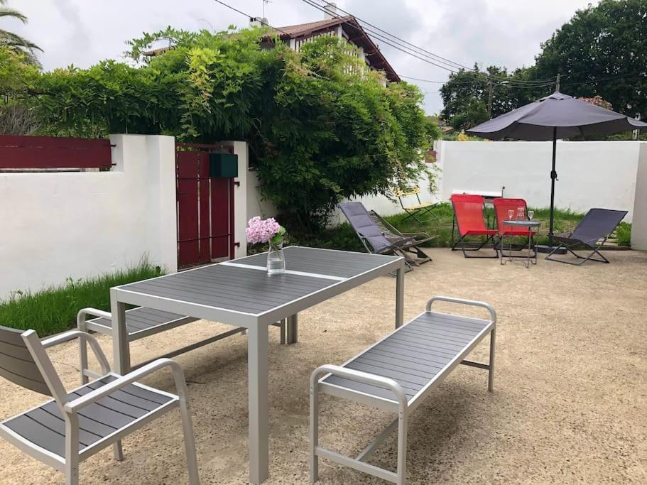 Charmante Maison Basque - 15Min A Pieds Des Plages - 6 Personnes Guéthary Exterior foto